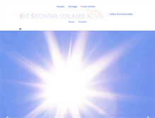 Tablet Screenshot of kitsechoirsolaire.com